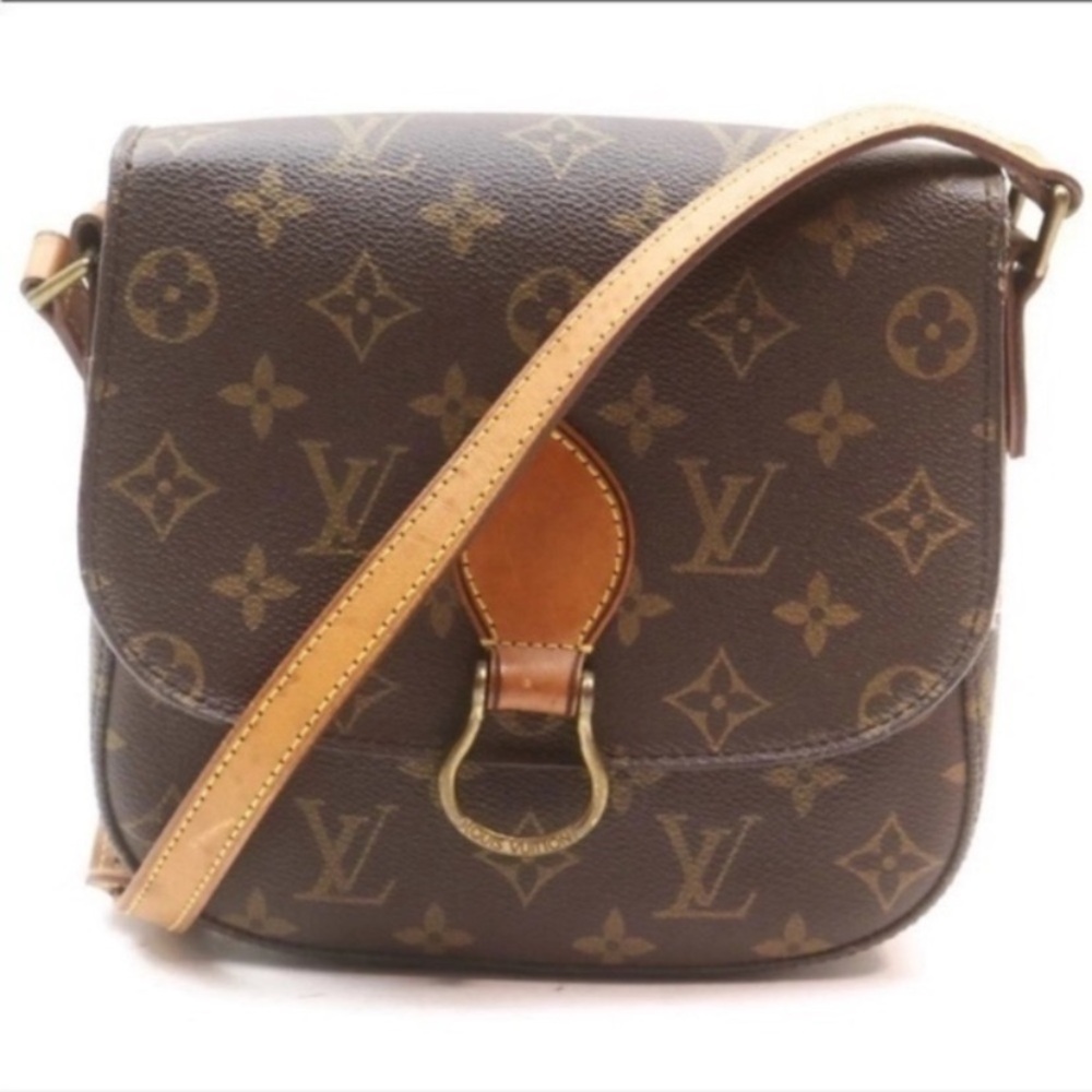 Louis Vuitton LV Shoulder Bag Saint Cloud Browns Monogram